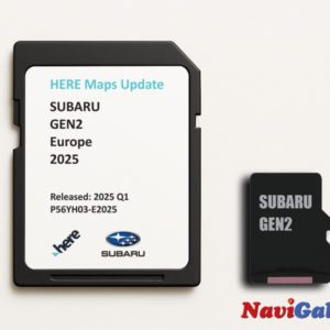 Subaru GEN2 EUROPA 2025 Micro SD Card