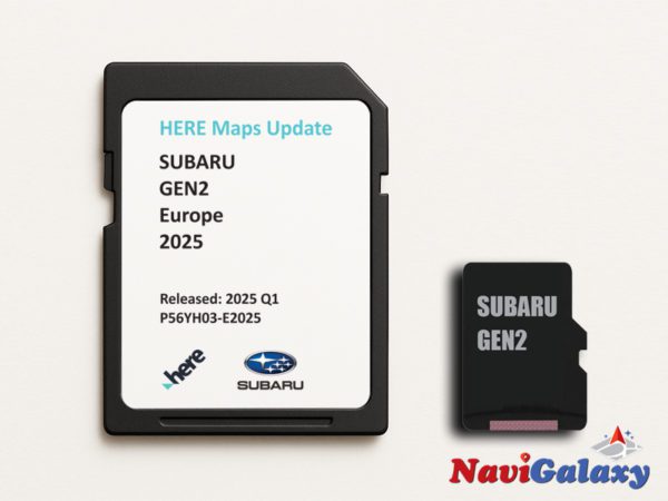 Subaru GEN2 EUROPA 2025 Micro SD Card