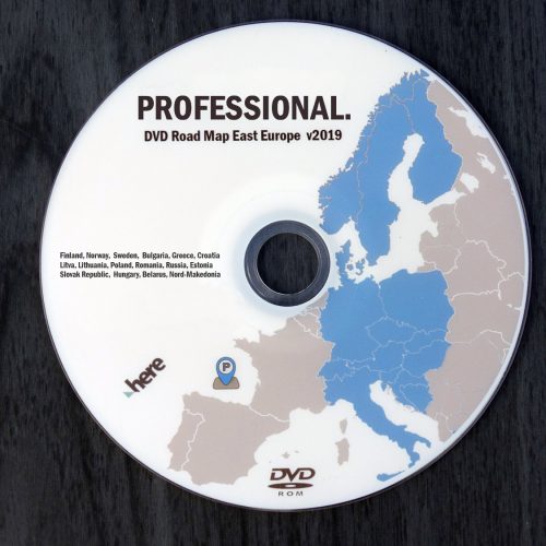 CCC Road Map PROFESSIONAL DVD Øst Europa 2019