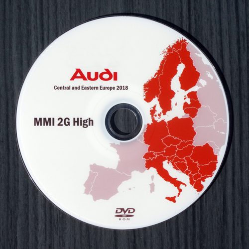 MMI 2G High DVD Øst Europa 2018