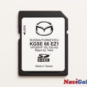 Mazda SkyActiv Connect SD Card Europa 2024