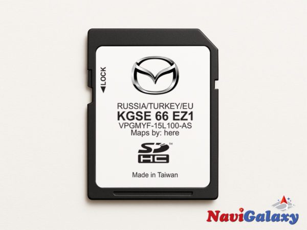 Mazda SkyActiv Connect SD Card Europa 2024