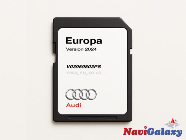 Audi MMI MHS2 CarPlay/Android Auto Europa 2024 SD Kort